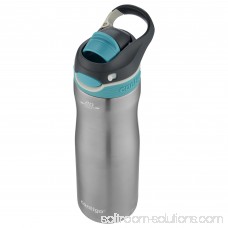 Contigo AUTOSPOUT Chug Chill Water Bottle, 20 oz., Stainless Steel/Monaco Lid 567426671